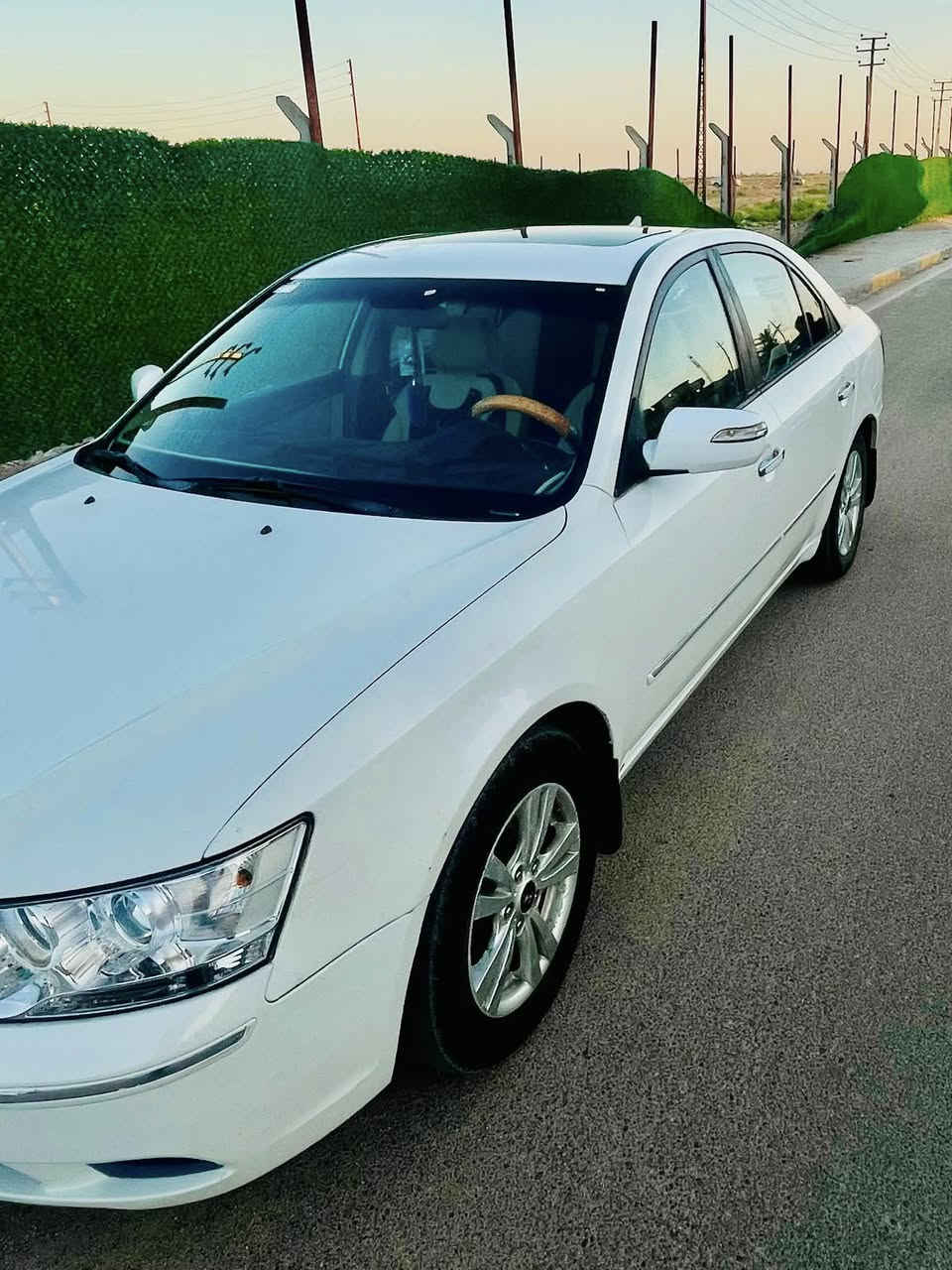 السلام عليكم
 سوناتا 2009 خليجي - لون أبيض
محرك كبير بلادي
تبريد ثلج
تخم تايرات جديد
حدادية جديدة
شاشة مواصفات
فتحة سقف 
مرايا شفط + إشارات بالمرايا
صبغ حزام أثر جراد فقط
فحص سونار وين ميعجبك
رقم بغداد باسمي

📞 للاستفسار:
***********📱 واتساب واتصال
