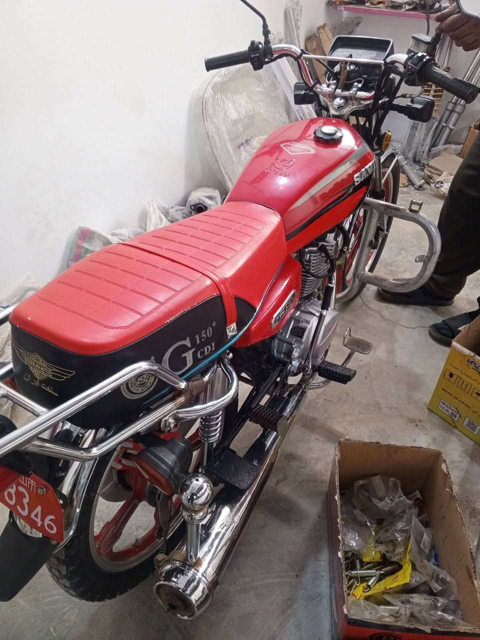 سلام عليكم دراجه سيفان 2021 جديد جديد يعني مخزن ما بي اي نقص كله شغال ومكفوله كفاله  مجان ديالى الوجيهيه السعر 600وبي مجال الشراي ***********اتصل
