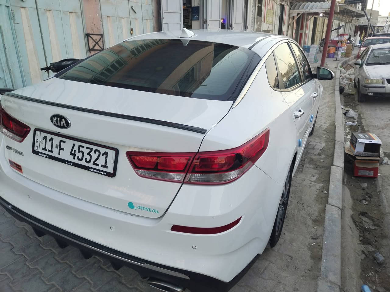 السلام عليكم
للبيع كيا اوبتيما موديل 2019 أمريكي تبديل جاملغ وبنيد اصليات صور الحادث مرفقه بالمنشور بغداد دولي بسمي السنوية ل 2031 ماشية 117  جاهزة للاخير محرك 2400 ما مفتوح شرط شركة تبريد تدفئه تخم تاير حداديه خير من الله رادار اربع جهات مانع انزلاق قيادة ذاتيه شاشه كبيره تحذير قيادة مثبت سرعة سعرها 138 مكاني الديوانية
***********

***********
