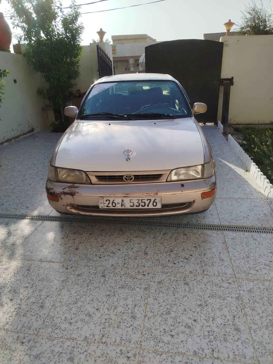 سلام عليكم للبيع فقط كورلة موديل 92
رقم صلاح الدين مشروع وطني سنوية جديدة رقم جديد بسمي

1 تخم تاير جدد ويل كب كهربائيات كلها شغالة سيارة جاهزة

بدون ضربة بجم وخلف كبس بدون حادث

كير محرك جديد مال حاوية شادلها محرك 1800 المرغوب طيارة

تبريد ثلج سيارة بدون نقص.        السعر.       52.  وبيها مجال

مكاني ديالى شهربان.      

***********

‏‪0777 594 4013‬‏
