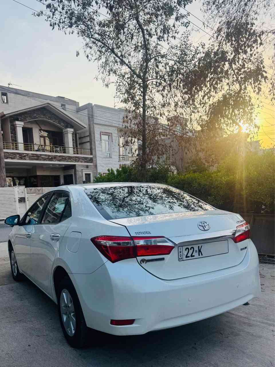 تۆیۆتا - کۆرۆلا ٢٠١٤ سفری شەریکەی جيهان
- بزوێنەری گەورە 1.8.
- ڕەنگی سپی.
- ناو  زەرد.
- چوار جامی کارەبا.
- ئاوێنەی کارەبایی.
- تەبرید ساردی و گەرمی بە شەرت.
ـ بەسمەيە.
ـ ماوە ڕۆشتنی ١٨٩,٠٠٠ کم ڕۆشتووە.
- دەرگای پشت سايەق و دۆسەکەش دوو بست سبوغە وە ٣-٤ جێشی بە pdr چاک کراوە.
ـ گێر و مەکینەی بە شەرت، هیچ کێشەی نییە و دەستکاری نەکراوە.
ـ هیچ مەسرەفی تێدا نیە.
- ژمارەی نوێی بۆ کراوە، سەنەویی تاوەکو ساڵی 2029.
-سعری ١٣٣ وەرەقەو کەمەک مجال

تکایە پەیوەندی بکەن بەم ژمارە مۆبایلی خاوەنەکەی

*********** أربيل, العراق
