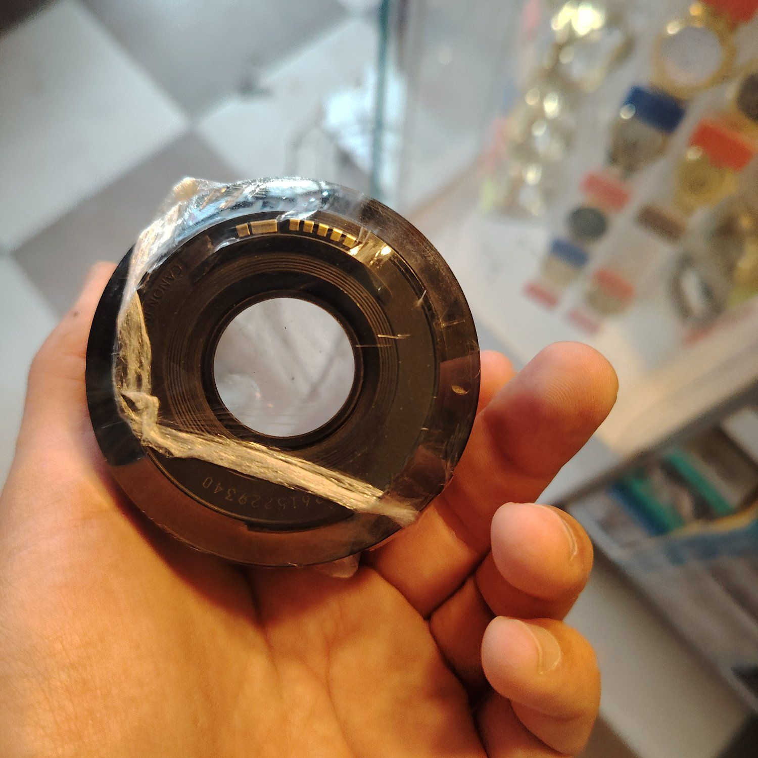 عدسه كانون 50 mm للبيع السعر 100 الف وبيها مجال بسيط.

ومتوفر شركات توصيل


**إذا كنت صاحب هذا الإعلان وتريد حذفه لأي سبب، رجاءا أرسل رسالة إلى الدعم الفني**