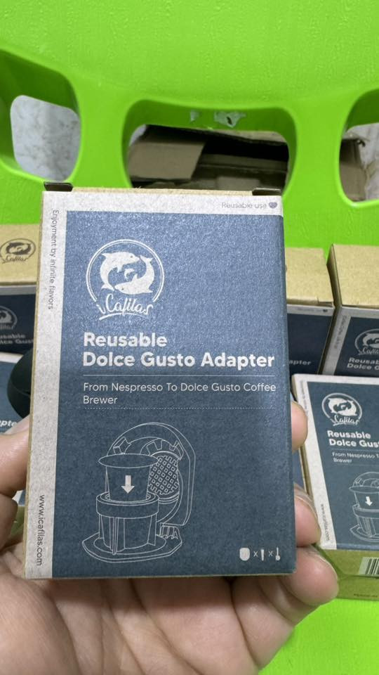 السلام عليكم
تحويله لمكينة دولتشي كوستو 
ادابتر نسبريسو  
السعر 40 الف 
لكل المجموعه عدد 9 
يوجد توصيل 
التواصل خاص


**إذا كنت صاحب هذا الإعلان وتريد حذفه لأي سبب، رجاءا أرسل رسالة إلى الدعم الفني**