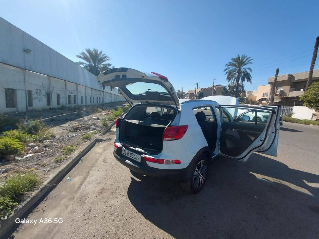 السلام عليكم
كيا سبورتج ٢٠١٦ خليجية ماشية ٦٦ الف كيلو مكينة ٢٠٠٠ دوش مكفولة كفالة عامة حتى دعاميات مواصفات نص فول لد نهاري حساس أمامي خلفي كامرة تحكمات ستيرن جهتين اشاير مري مري كهرباء تخم تاير جديد صدر أمامي خلفي جديد سيارة جديدة بمعنى الكلمة و مالبيت مكان بغداد

السعر ١٦٢ وبي مجال 

للإستفسار *********** واتس اب
