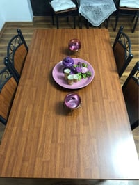 ميز طعام • ٤ كراسي • أربيل