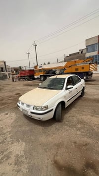 سياره سمند ايراني للبيع  كشرها نضيف واكو خياس قليل كلش جوه باب السايق ...