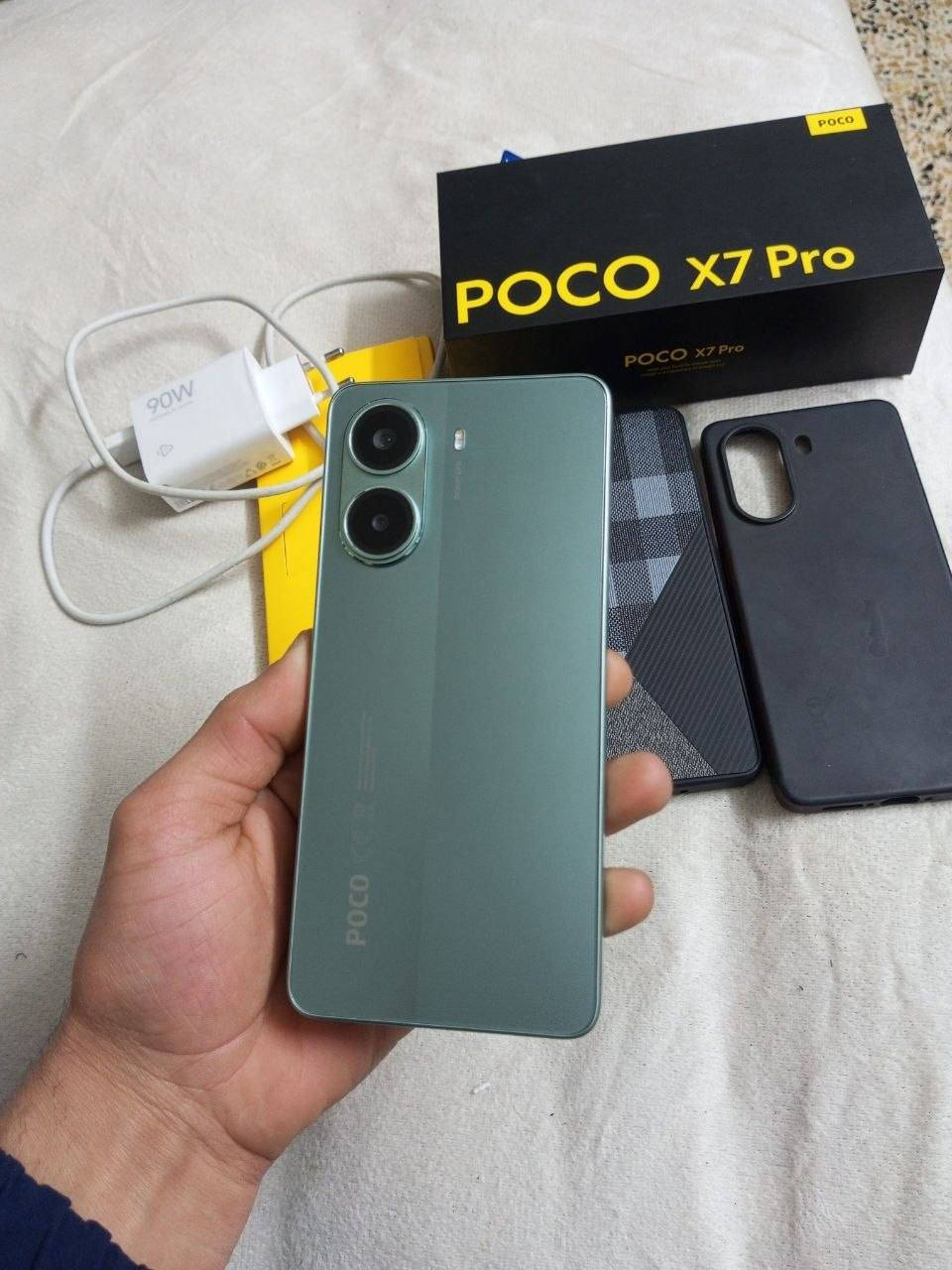 السلام عليكم
جهاز POCO X7 Pro
لل بيع او مراوس بايفون 
النضافه موو اكلك 100 
99 بل 100
وحش العاب 
ذاكره 512 
رام 12+12
وباقي التفاصيل بل صور


**إذا كنت صاحب هذا الإعلان وتريد حذفه لأي سبب، رجاءا أرسل رسالة إلى الدعم الفني**