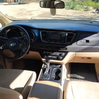 سيارة سيدونا 2016 للبيع مكينة وكير شرط   بيها اربع قطع صبغ وجهة وحده ب...