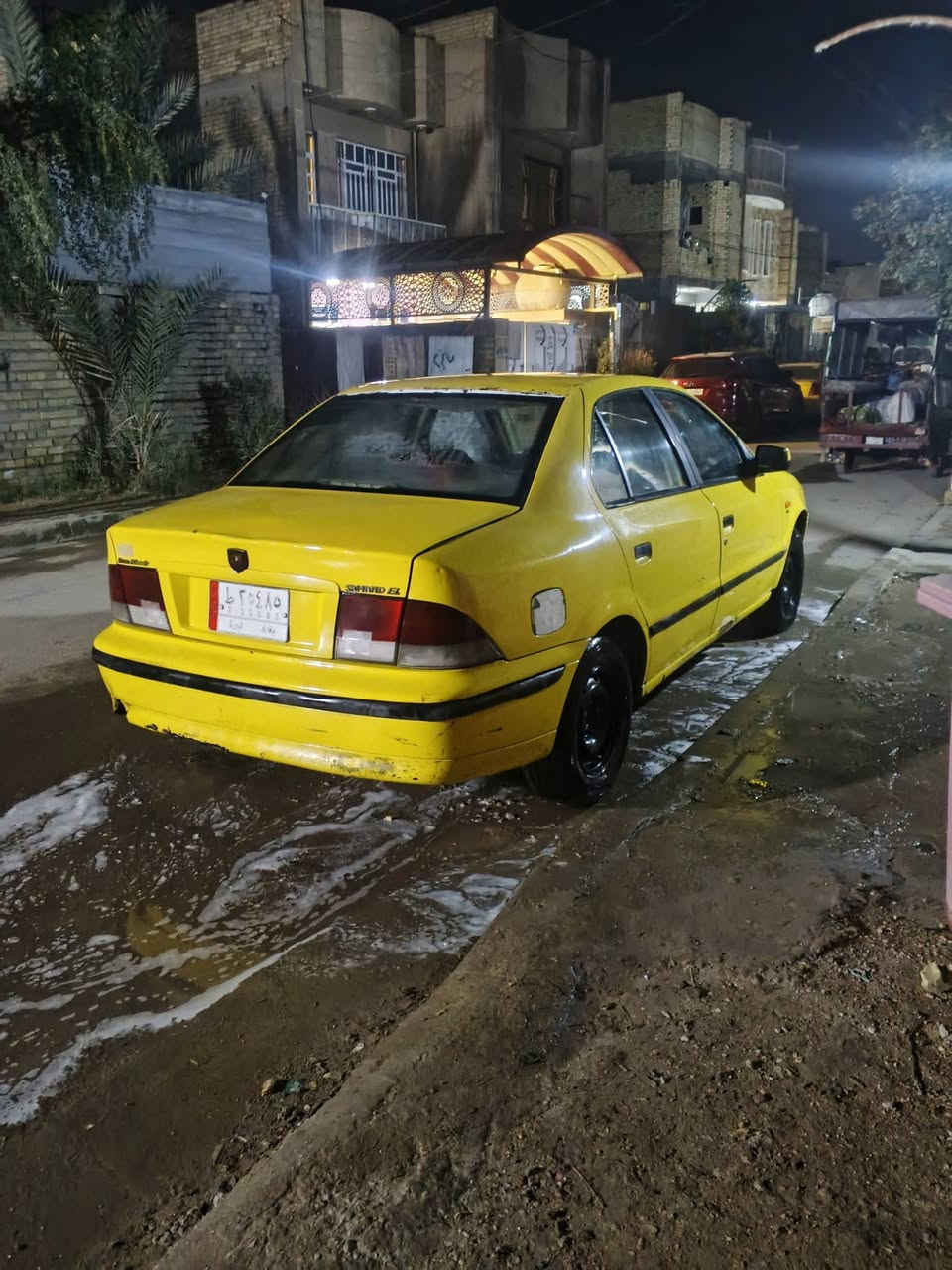 سلام عليكم اخوان سمند للبيع موديل 9 ليموني سياره سنويته لل27 مطلوبه هيئه وغرامات 600علمشتري يريد عليه سعرهه 22بيهه مجال مداور ثاني يوم بسمي  مكينه كير كله نضيف تبريد ماكو مكانهه بغداد عبيدي هذه رقمي ***********
