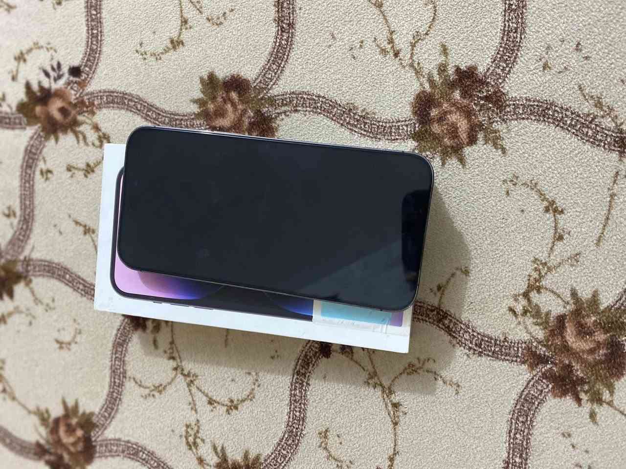 سلام عليكم ايفون 14برو ماكس للبيع دبل خط(خطين)
ذاكره256
بطاياريه79
جهاز نضيف بدرجه 
الضرر مستبدل ضهر بلادي شركه مامفتوح الجهاز 
سعره. 750وبي مجال شي قليل 
مكاني فلوجه. 
الاستفسار. ***********
