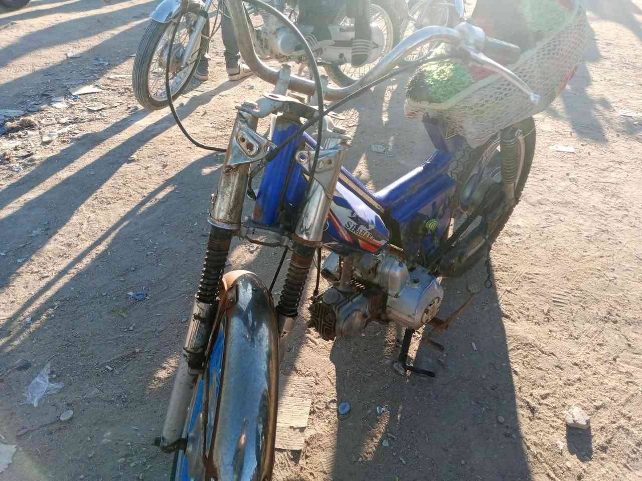 سلام عليكم دراجه شهاب اربعه گير للبيع ب100 مكاني كربلاء حي العامل ***********
