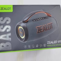 متوفر سبيكر ماركة زايلوت جديدة غير مستخدمة ZEALOT P12 وتر بروف  IPX6 ص...