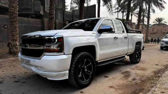 من رخصة الادمن المحترم
سلفرادو٢٠١٧ تراك مرفعه من امريكا خليجي  هنا شخطهه ابو ستوته ونرشت بدون اي معجون
محرك٦ سلندر٤٣٠٠
كامرا خلفيه
شاشه كبيره كار بلي
شاشة اعطال صغيره
تشغيل عن بعد
تايرات جبلي حجم ٢٠
ويل تراك حجم٢٠
محجر تراك 
بدي مغلف تغليف اصلي
ارضيه مغلفه جلد اصلي ثخين
 ارضيات رزلاين 
تو ويل
باب قصير بدي طويل 
لايت زنون بلاد عالي ناصي
ماشيه٢٢٢ الف كم قابل للزياده 
سياره سيرفس كامل قبل سبوع 
صدر جديد  
 اصلي بلاد نفض نفضته
بلكات جديد
مشط كهربائي 
كهربائياتهه اي نقص مابيهه باذن الله 
مكينه مامفتوحه ابد بس ثلاجه لغرض الادامه
تبديل دهن الكير
دهن محرك كله اصلي بشركة بازمان 
تبريد ثلج
رقم سليمانيه دولي يوم١٢/٣ حولت رقم وسياره باسمي
السعر المطلوب٢٠٠ ورقه بيهه مجال للشراي
 شعندك مراوس  عالي فقط اخوان حتى لوفرق ب٢٠ او٢٥ ورقه اسف للاطاله هاتف*********** بغداد
