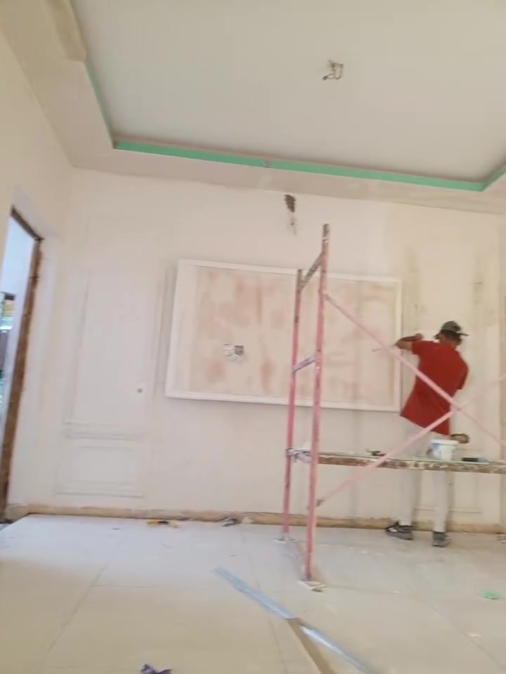 كادر صبغ أو سحب معجون ستن ترميم منازل شغل داخلي وخارجي شغل درجه اوله مكاني بصره  ***********
