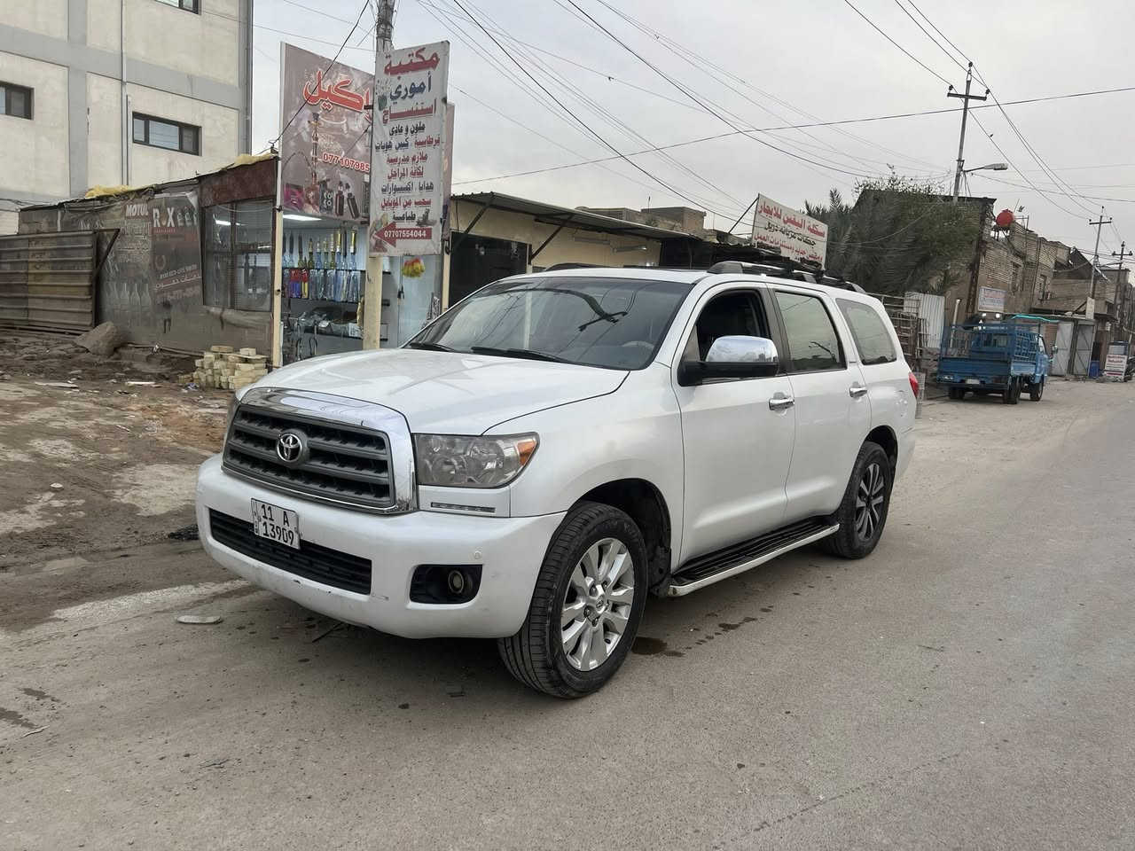 ا
لسلام عليكم

بدون مراوس بدون مراوس بيع فقط

(تيوتا سيكويا  بلاتينيوم سياره مال جناي )

سياره جاهزه من كلشي كير محرك فول نضافه

بسمي رقم بغداد مشروع وطني تحويل مباشر 

موصفاتههً معروفه

داخل بيجي

.الموديل:2009

.المواصفات(platnum) 1/1

.سلايد روف

جكات

كشنات vib

كشناتً جلد

.زراكات

.كامره

.تحكم ستيرن جهتين

.ستيرن كهرباء

.كشنات جلد +تدفئه تبريد

كشنات كهرباء

.بردات جانبيه بلاديه

.شاشه ايباد

.V8(5700)

.بعد بيها هوايه مواصفات

بيه صبغ  باب وجاملغ

.173 وبي مجال

مكان السياره بغداد الاعلام التراث

***********
