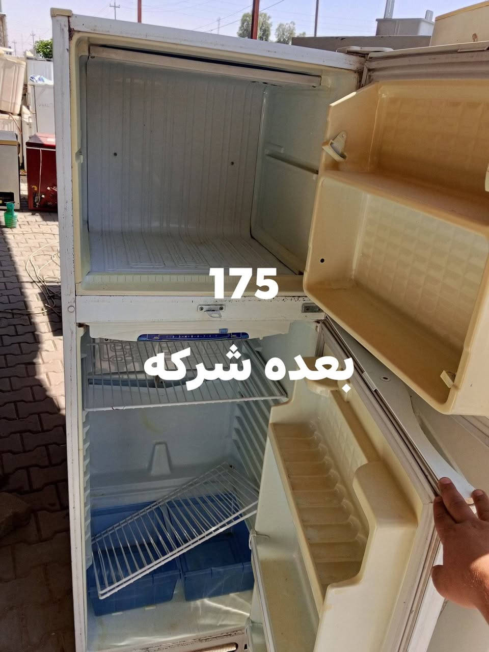 ثلاجات نضافه فول
ثنين بخاخ 
وحده كونكورت فريزر 
كلهن ضمان نطيهن
السعار بصور مكان محلي كركوك قضاء الحويجة ناحيه العباسي مقابيل مسجد النور قرب عباس الفياض 
***********
