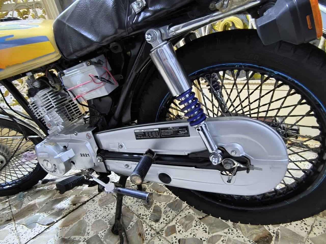 السلام عليكم دراجه اربعه قير كلك للبيع موديل 2021 مكينه ما مفتوحه لا تنقيص ولا تبخير دراجه جاهزه من كل شيء كهربائيات كلها شغاله تايرات جدد شوابه جدد باتري جديد مكان نجف رقم الهاتف *********** غير متواجد على الفيس
