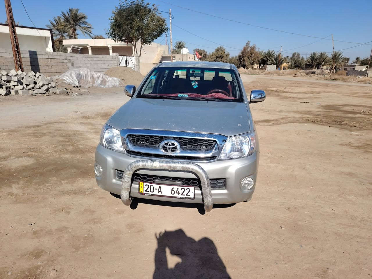 السلام عليكم
للبيع تويوتا هايلوكس ٢٠١١ شاصي ١٩ كير عادي مكفولة من الصبغ بيها بارد قليل رقم ديالى انكليزي باسمي تحويل ثاني يوم كير مكينة مكفول
السعر ١٥٥ بيها مجال قليل
مامتواجد على النت اتصل
***********
مكان ديالى كنعان
