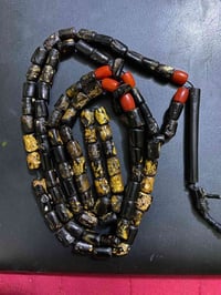 سبحة • مرجان اسود • قديمه جدا