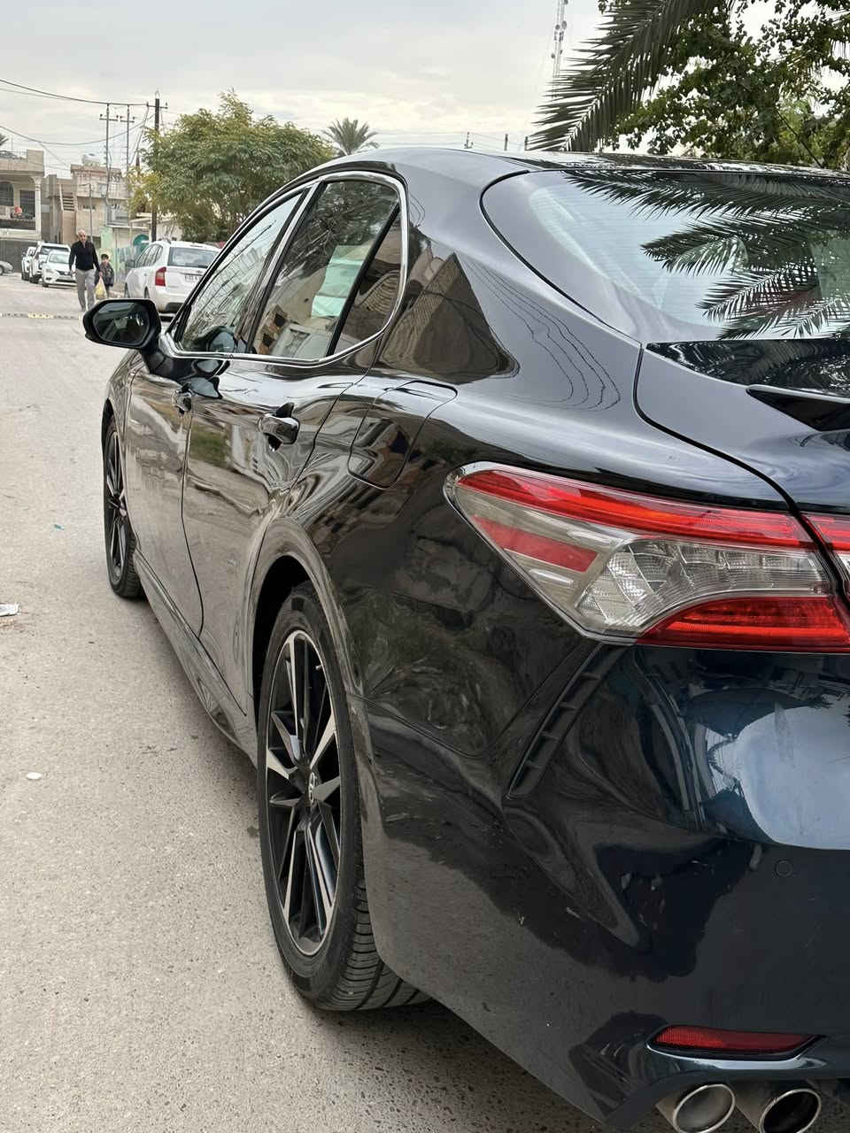 ‏2018  𝐓𝐎𝐘𝐎𝐓𝐀 𝐂𝐀𝐌𝐑𝐘-𝐗SE
تويوتا كامري (XSE) موديل : 2018
عداد المسافة :  144km
حجم المحرك : 2.5L
الضرر : بنيد فقط شرط بدون شواصي ابد 
المواصفات : 𝐗𝐒𝐄
فـول مـواصـفـات عدة الفتحة 
ابواب  بصمة
بصمة تشغيل 
شاشة  كبير
كاميرا خلفية 
ويل 19 الرياضي 
حساسات خلفيه
هاند بريك بصمة
اوتو هولد (𝐀𝐔𝐓𝐎 𝐇𝐎𝐋𝐃)
اوتو ستوب (𝐀𝐔𝐓𝐎 𝐒𝐓𝐎𝐏)
رادار امامي (تحديد مسار)
‏‎رادار جانبي (نقاط عمياء)
‏‎حساسات خلفي 
مانع انزلاق+𝐀𝐁𝐒
3انظمة  (𝐄𝐂𝐎) (𝐍𝐎𝐑𝐌𝐀𝐋)(𝐒𝐏𝐎𝐑𝐓)
تحكيم استيرن+ شفتات استيرن
كشنات جلد ، كشنات كهربائي
كشنات الامامي هيتر 
لايتات (𝐋𝐄𝐃) عدسة زينون بيلادي
اناره داخليه led 
مثبت سرعه تفاعلي قيادة اليه 
تحديد مسار 
السعر 168
مكاني بغداد السيدية
الاستفسار ***********
