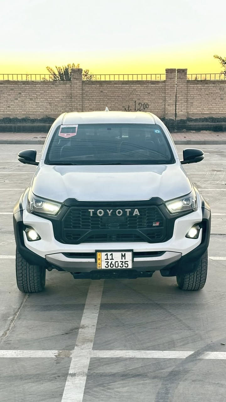 السلام عليكم تويوتا هايلوكس    GRموديل2024
السعر 405 مع المجال

مواصفات السياره 

رقم بغداد دولي 

كشن كنتاره مختم GR

4    كامرات 

شفتات ستيرن 

درج خلفي 

تفاصيل أكثر (***********) 

مكفوله كفاله عامه فقط بارد بالجاملغ الامامي 

السياره جديده بمعنى الكلمه 

المكان كوفه حي ميسان
