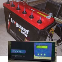 عاكس ماكزم 1100 • بطاري 200 امبير • ضمان سنتين