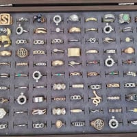 محابس • طلاء فضة وذهب برازيلي • ١٩٣ قطعة