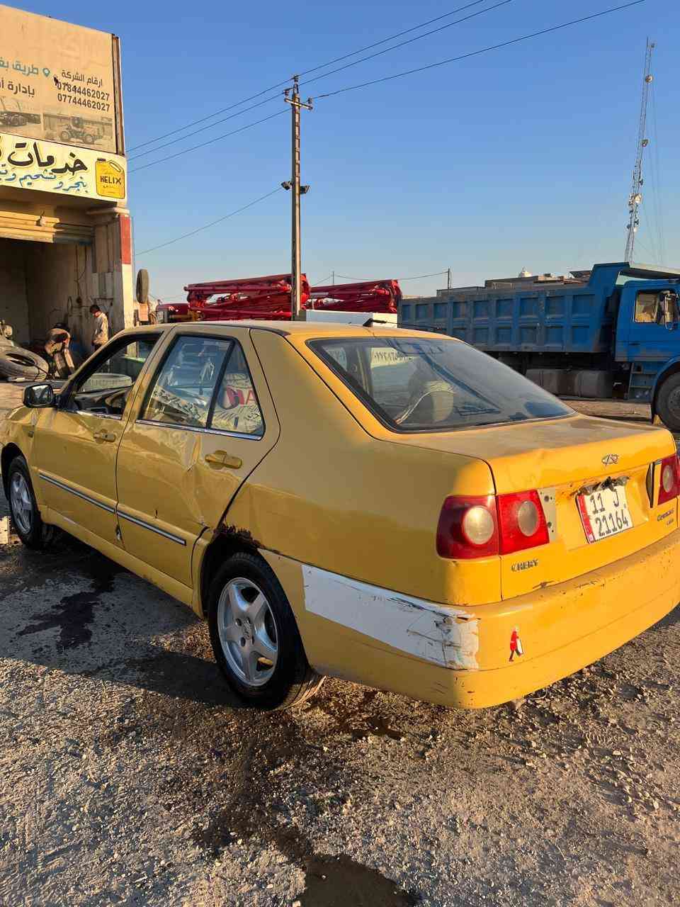 السلام عليكم للبيع شيري كوين مديل 2010محورة مكينة وكير بيكاتشو1600 السيارة خير من اللة تخم تاير صدر جديد بلادية لاصبغ ولامعجون فقط بيهة خياسات قليلة بل جاملغ الخلفي باتري جديد شاشة اندرويد لايت زنون رقم بغداد انكليزي بسمي سنوية لل31  السعر 30وبيه مجال ***********العنوان بغداد حي النصر
