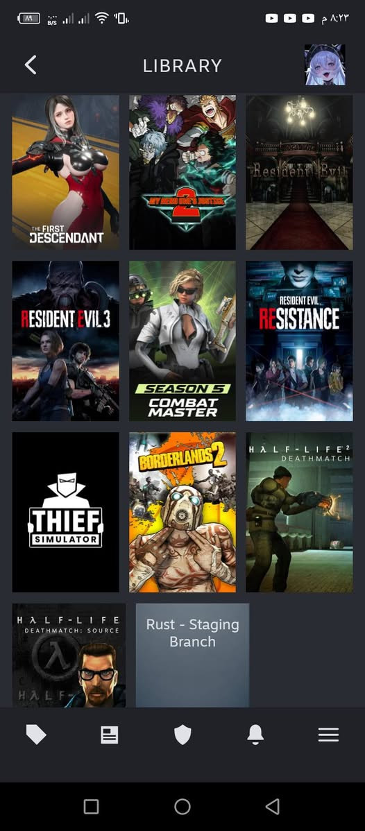 السلام عليكم شباب اني بعت البيسي مالتي وما احتاج حساب ستيم طبعا هذا حسابي الأساسي الي مهتم وجاد يريد يشتري هذا الحساب يتواصل وياي على الرقم هذا *********** 
طبعا مثل ما تشوفون الحساب وكم صارف عليه اني حاسب قيمة ٣٨٠ دولار تكدرون تحسبون براحتكم هاي حسبت الكم بس قيمة المشتريات من غير تعبي ولفلي داخل dead by daylight و cod وغيرها من العاب المهم شوف وقيم مال حق الله لا تكسر وإذا تشتري راسلني تجي وجه لوجه انطيك الحساب واضيفك بل بيت وتدلل 

ادمن حبيبي وافق
