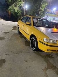 نوع سمند موديل ١٧سياره بسمي مداور ثاني يوم مبدل جاملغ وبنيد نطخت عندي ...
