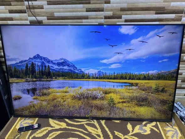 للبيع ابلازمه حجم 58 نوعيه Hisenseفول مواصفات كلش نظيفه 350 الف  ***********
