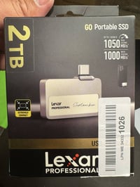 ليكسار • ٢تيرابايت • ١٠٥٠MB/s