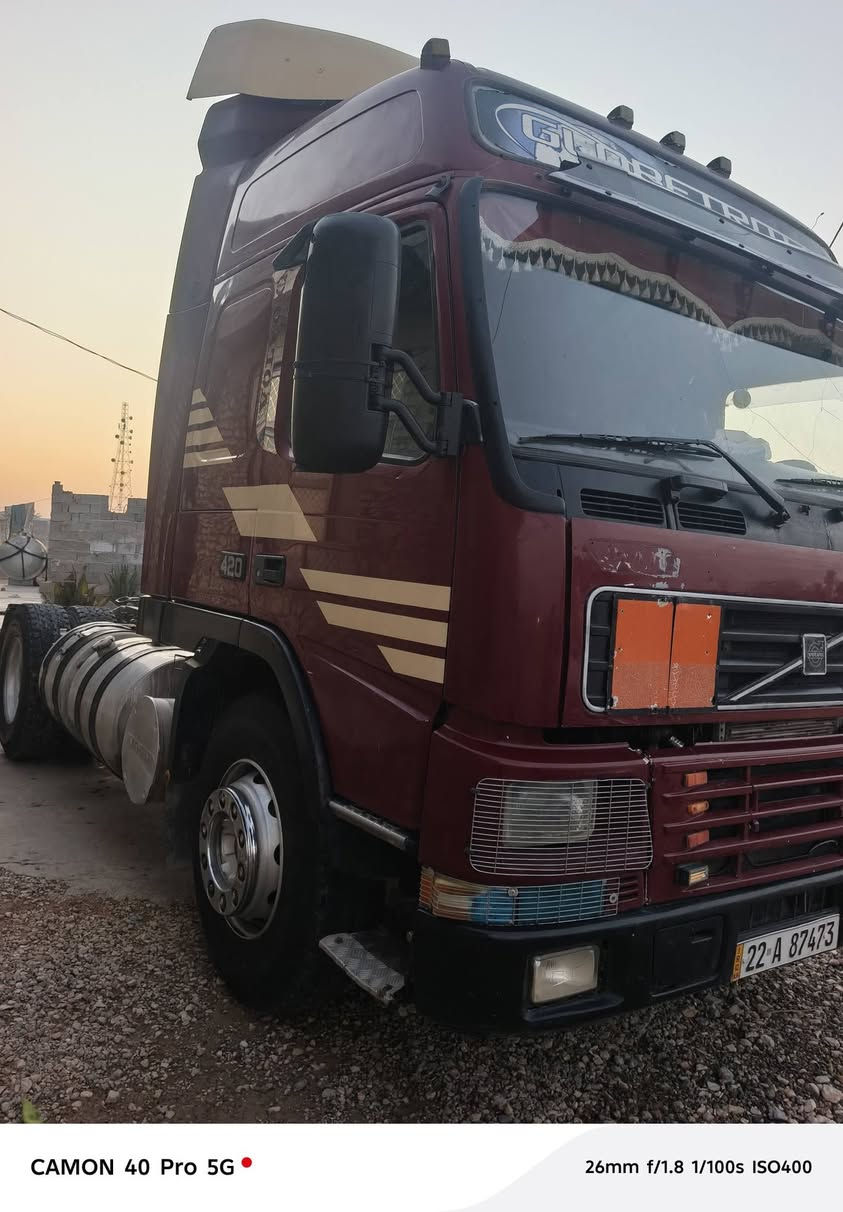 فولفو ٢٠٠١ رقم أربيل مربوط قلاب سياره جاهزه تبريد تخم تاير سياره حيل حلوه كير عادي ٣+٣  ***********سعر ١٢٠
