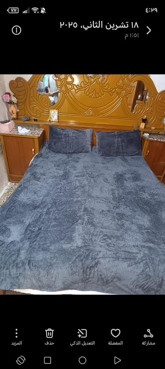 غرفة اخشاب كاملة
تسكام نظيفة 
السعر 450 وبي مجال


**إذا كنت صاحب هذا الإعلان وتريد حذفه لأي سبب، رجاءا أرسل رسالة إلى الدعم الفني**