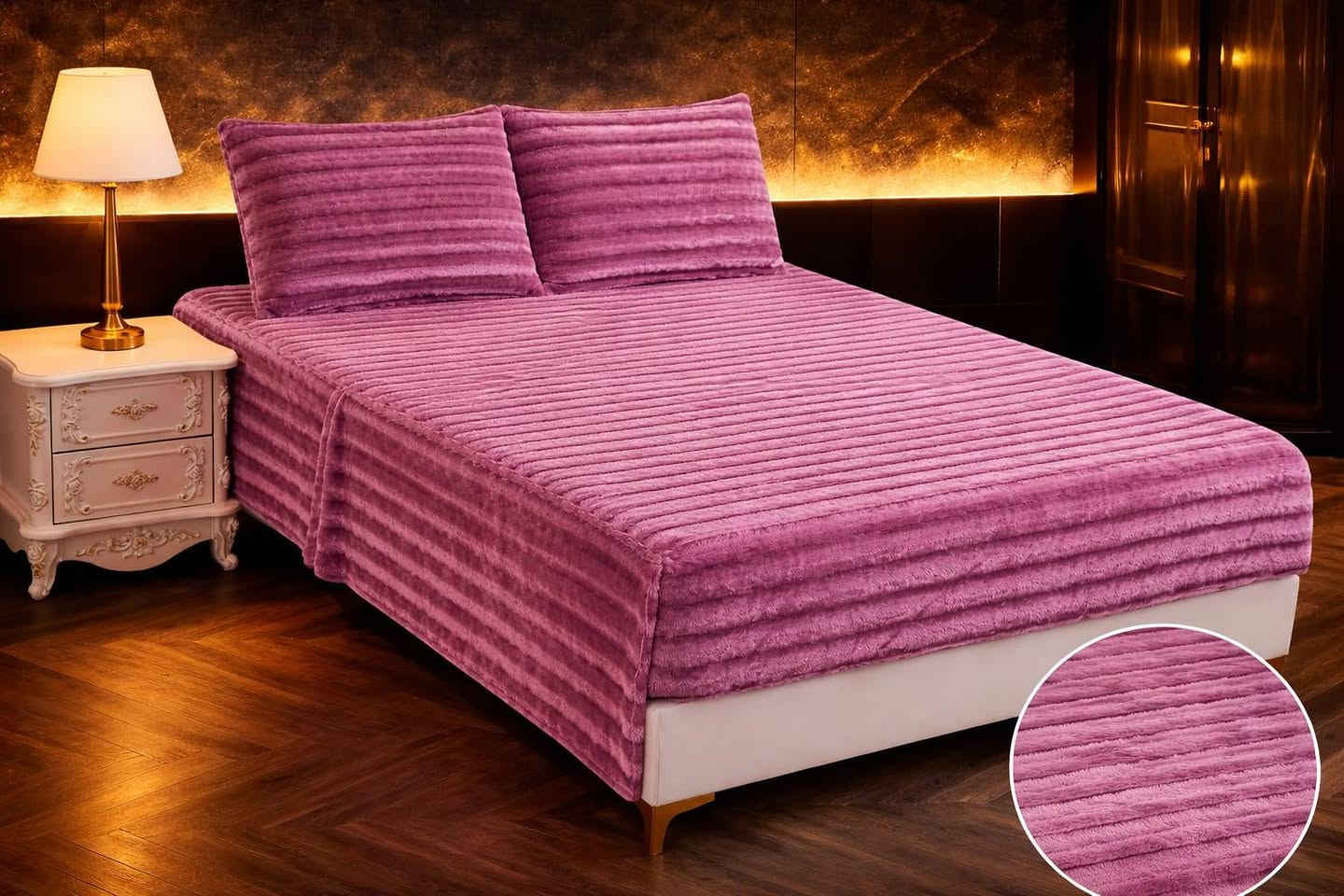 ✨ جرجف نفرين فندقي فاخر ✨
 😶‍🌫️ ريش مريح وناعم 🤠

لمسة أناقة… وراحة تدوم 🌿
خامة ناعمة • ألوان ثابتة • جودة عالية
تصاميم راقية تضيف فخامة لغرفة نومك
📏 القياسات:
▪️ العرض: 180 سم
▪️ الطول: 200 سم
▪️ النزلة: 50 سم
▪️ وجه مخدة عدد 2: 50 × 70 سم
💰 الأسعار:

▫️ سعر القطعة: 15 آلاف 

  🙂‍↔️ توصيل لكل العراق 5000🫆
📍 العنوان: بغداد – التراث مقابل المضخة
📞 للحجز والاستفسار: ***********
🚚 توصيل متوفر لباب البيت
الكمية محدودة… احجزي قبل النفاذ
