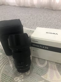عدسة نيكون • سيغما آرت ٥٠مم