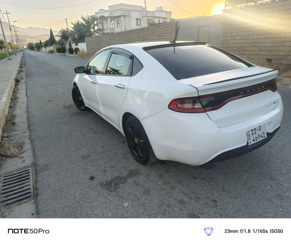 للبيع دوج دارت موديل 2016 محرك 4 حجم 20 كير اوتوماتيك صبغ 2 قطعا ونص بدون دواخل محرك وكير بشرط تبريد ثلج رقم وسنويا جديد سعر مناسب جدا 83 ومجال بصيط الطيبين وعليها غراما 4 اوراق تنزيل من حساب عنوان زاخو ☎️ للاستفسار *********** *********** زاخو, دهوك
