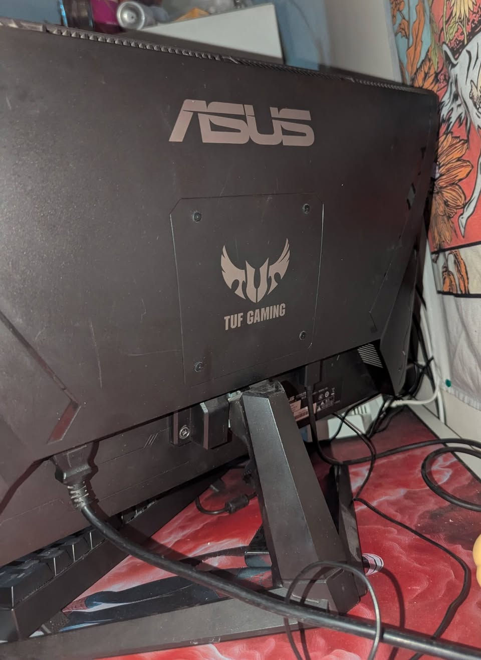 شاشة ASUS tuf game 165hz
خاصية AMD free sanc premium 
خاصية ASCR
خاصية SHADOW BOOST
Full HD 1920×1080 دقه
زمن استجابة: 1ms
24انج
ELMB لتقليل الضبابية
GamePlus
دعم Xbox Series S/X وPS5 على 120Hz
بيها اختبارات dead pixel كاملة واليحب اعيد تصوير الاختبار مكفولة 100%

سعرها 165 مكاني بغداد الدورة ***********

