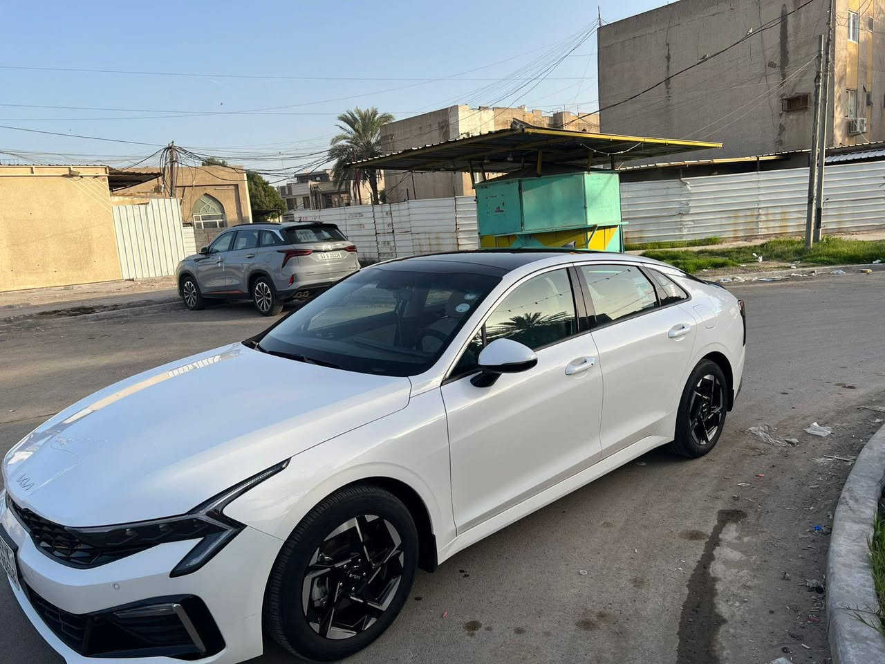 سلام عليكم كيه فايف مديل 24 خليجي فؤل مؤاصفلت محرك 2500 رقم ابيل بسمي كفاله عامه بدؤن صبغ عنؤان بغداد ***********
