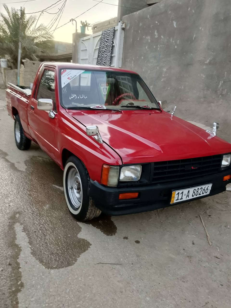 سلام عليكم بيكم موديل 85مكينه كير اكسن كفاله دوشمته جديده رقم بغداد تحويل مباشر سنويه ل30 سياره مال جناي نضيفه تعمير جديد مصبوغه عام بدون ضربه المكان ديالى بعقوبة سعر 42 وهذا رقمي للتواصل ***********
