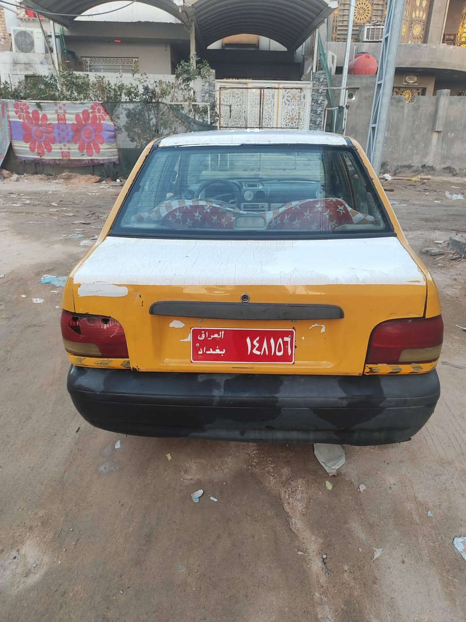 السلام عليكم 
سايبا ٢٠١٢ بغداد صدامي 
سياره نضيفه وجاهزه من كير ميكنه حداديه كهربائيات 
شواصي معمره تعميره مال عمر ، سعرها ١٠ وبيه مجال بصيط للشراي مكاني النجف 
***********
