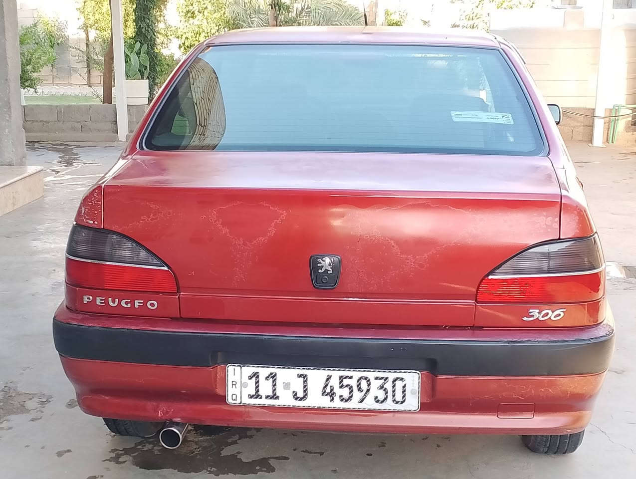 السلام عليكم البيع بيجو موديل 2001
مكفولة من الصبغ والضربة عدا دوسة باب الراكب تخم تاير السيارة تبريد تدفئة شغال داخل نظيف رقم بغداد الدولي العنوان بغداد جسر ديالى السعر 45ورقة 
الاتصال على الرقم التالي ***********
