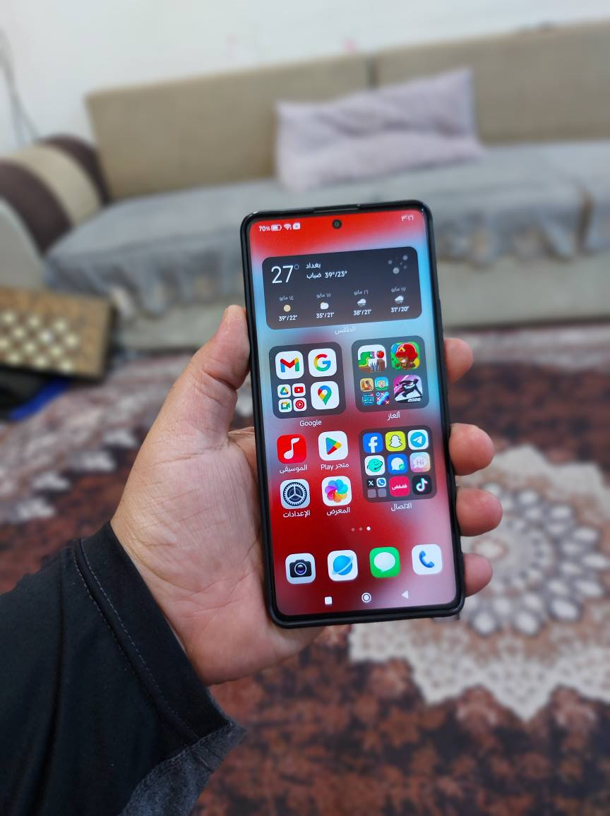 شاومي نوت 14 برو 
ذاكره 256 
عشوائيه 16 
دبل شريحه 
كامره 200 بكسل مدعومه بالذكاء الاصطناعي 
كامل ملحقاته 
كفاله الجهاز من اي خلل 
*********** البصرة, العراق
