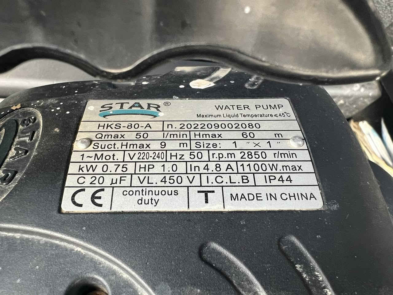 ماطور مي 1 حصان
نوعية STAR نضيف وشغال للبيع السعر 50 الف


**إذا كنت صاحب هذا الإعلان وتريد حذفه لأي سبب، رجاءا أرسل رسالة إلى الدعم الفني**