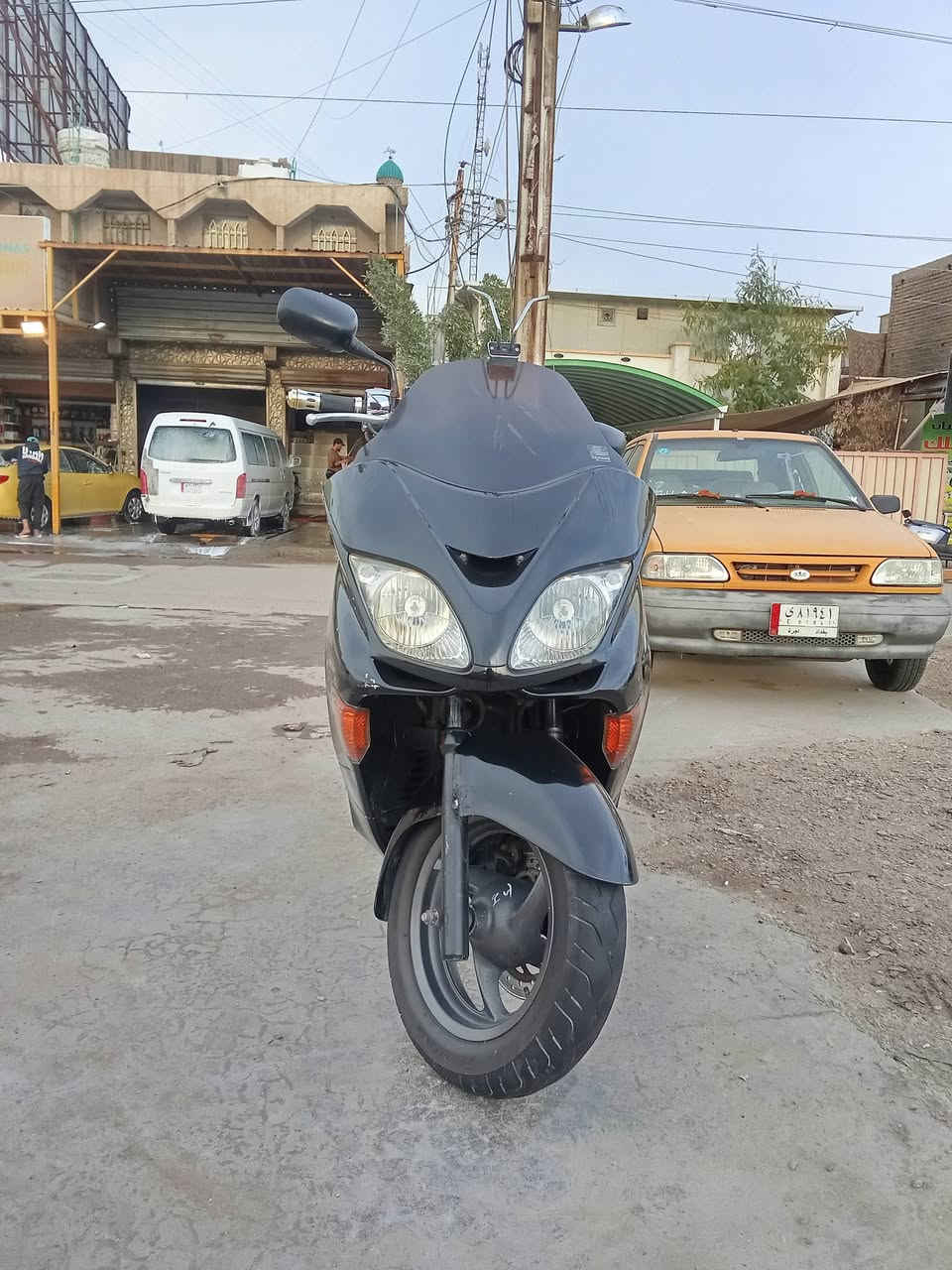 0٫8 مكفولة مكينتها كفالة عامة ما مفتوحة فقط عطلها كلج خلفي
السعر : مليون و300 الف اوراقهة موجودة ومنفيس
للتواصل *********** واتساب فقط منتواجد عل فيس قليل
بغداد زعفرانية / شارع الكهرباء
الدراجة نضافتهة 100/100
