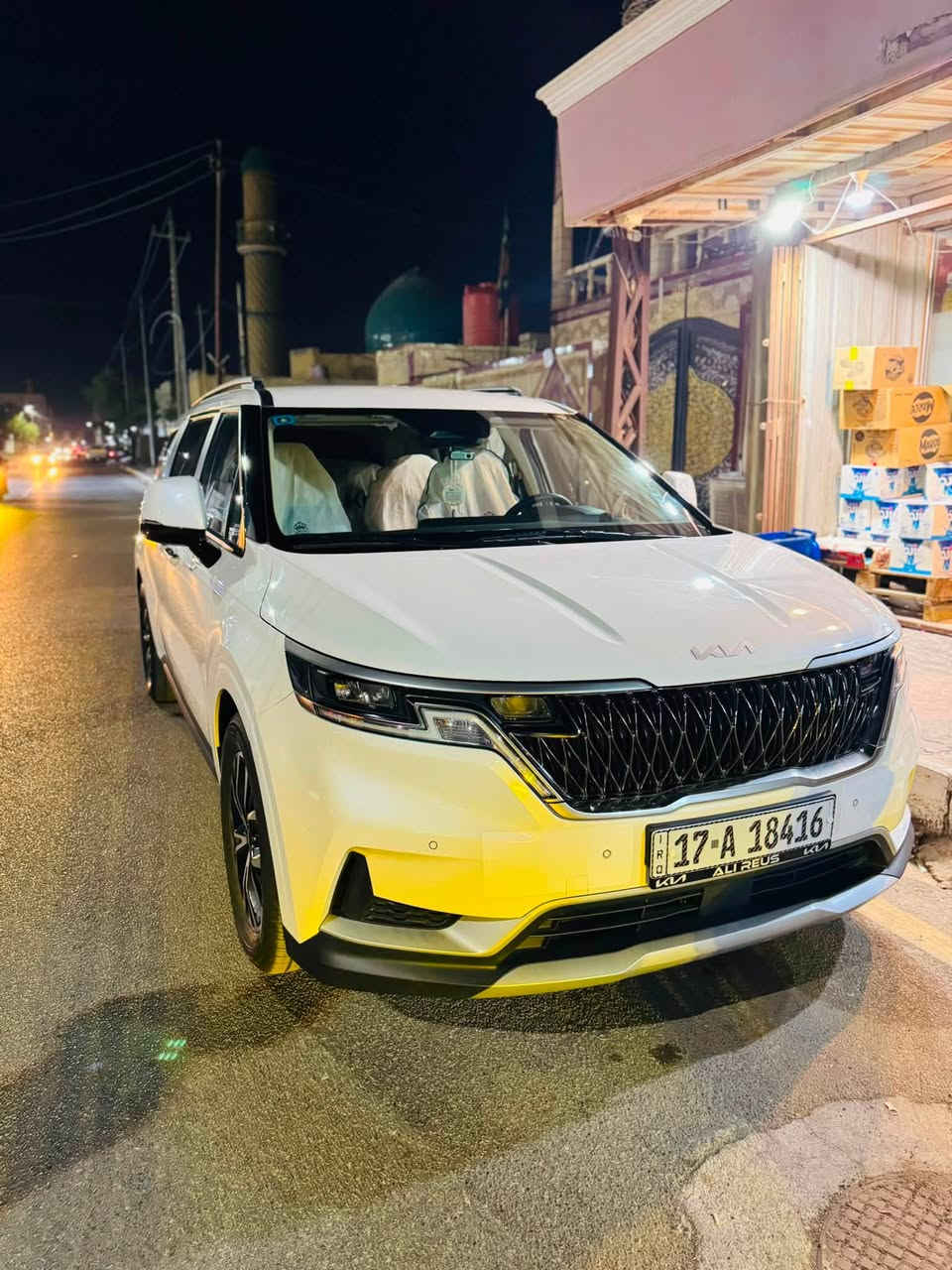 السلام عليكم
كيا / كرنفال 2023 للبيع
 حجم المكينه : 3500 V6
  السعر // 285 ورقه 

#مواصفاتها
 
1/  11 راكب 
2/ تشغيل عن بعد 
3.بصمه
4. نظام ايكو + سبورت
5.ويل كب 
6. نظام تحديد وتثبيت سرعة 
7.حساسات خلفي امامي
8.بيبان كهرباء
9.لايتات لد
10.لايتات زنون
11. كامرة خلفية 
12.اشاير بالمري
13.رادارات 360
14.كشنات جلد 
15.ثلاث قطع تبريد
16.هيترات بالكشنات حار بارد
17.هندبريك بصمه 
18. نظام غاز و نظام بنزين 
19.هيتر بالاستيرن
20.كشافات 
21.مري شفط
22.تحديد مسار

جاهزه مرقم مثنى
***********
