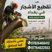 قطع الاشجار في اي مكان بغداد