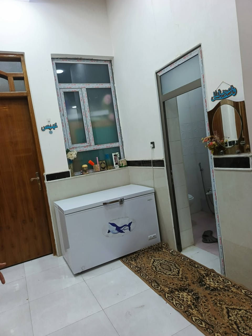 ياالله
سلام عليكم
البيت البيع طابو صرف 
مساحه ((125)) متر مربع
القطاع 30 مقابيل ساحه بناء حديث 
موقع مميز جدآ قرب مدرسة بيت مخيلف 
يحتوي على استقبال ومطبخ وغرفة نوم 
وصحيات داخليه وصاله كبيره وصحيات خارجيه
سعر المتر ((2400)) وبي مجال استفسار 
اتصل 🗣📲📞((***********)) 
((***********)) أخو كم أبو عراق....
