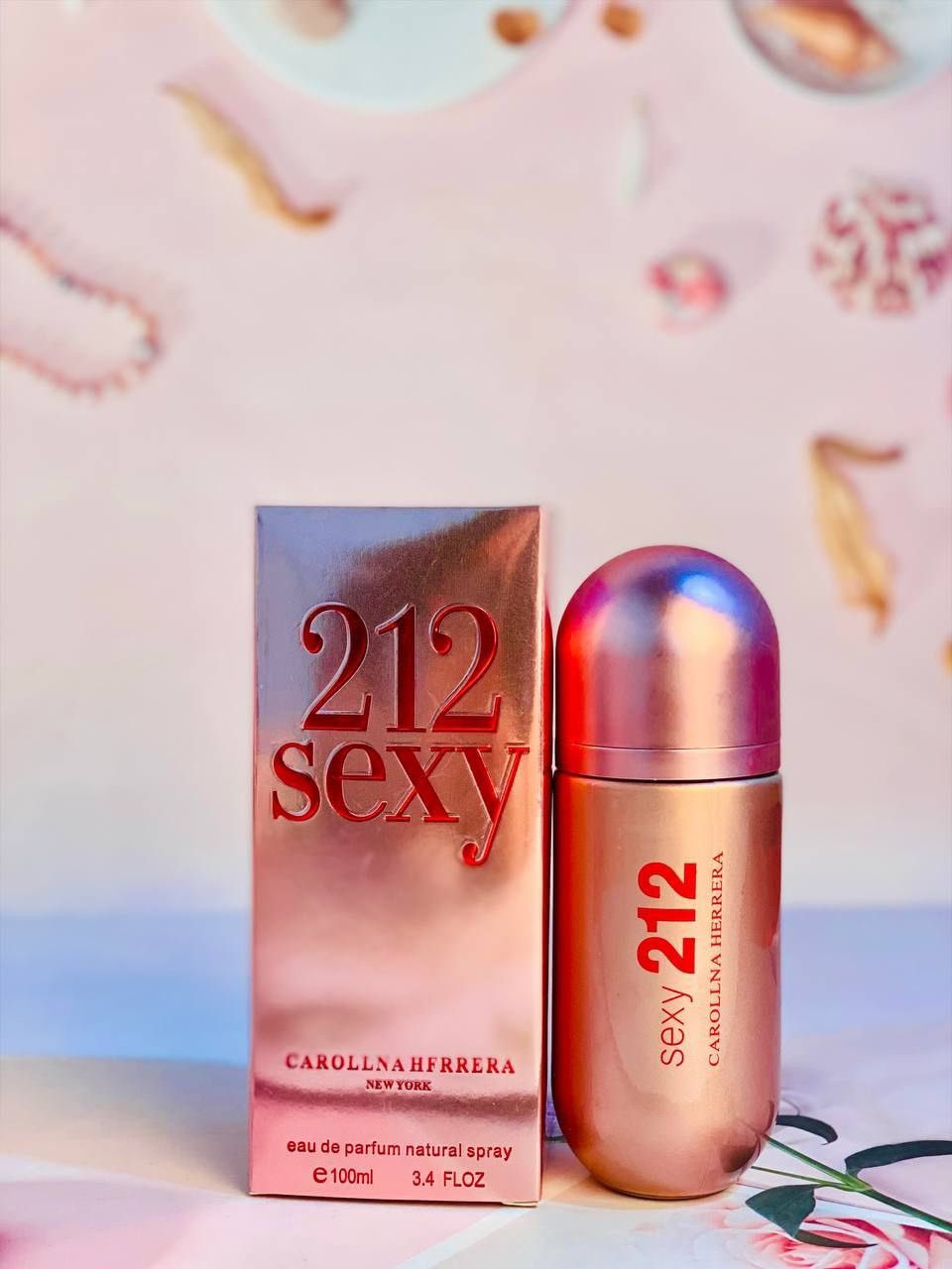 عطر 212SEXY❤️
الي ٩٠٪من نساء الكوكب تعشقه♥️♥️♥️♥️♥️♥️♥️♥️
CAROLINA HERRERA من
💓💓#عطر 212 سكسي النسائي الفرموني الرومانسي♥️ 

 و الذي يعد العطر المثير و الجذاب و الذي يصف الانوثة الحقيقية للنساء و الذي يجميع بين روائح الفاكهة المنعشة و روائح الازهار و الروائح الكلاسيكية الشرقية كا التوابل و الاخشاب العطرية و يتميز عطر سكسي 212 برائحته الجميلة المثيرة و الهادئة♥️
هالعطر زهري بامتياز
مكونات انثوية جدا انثويه وجذابه 🔥🔥
عطر sexy 212 في يمثل هذا السحر و أناقة والمرح. 
يتكون مزيجه من الشمبانيا الوردية و مستخلص الفواكة الطازجة بالإضافة إلى زهرة شجرة الخوخ و مستخلص الأخشاب الناعمة لإضافة لمسة من الأناقة و العاطفة و الأنوثة.🌸🌸🌸
#الاصلي 💯
سعر الدرزن 
يوجد لدينا توصيل الجميع محافظات العراق✔️✔️


**إذا كنت صاحب هذا الإعلان وتريد حذفه لأي سبب، رجاءا أرسل رسالة إلى الدعم الفني**