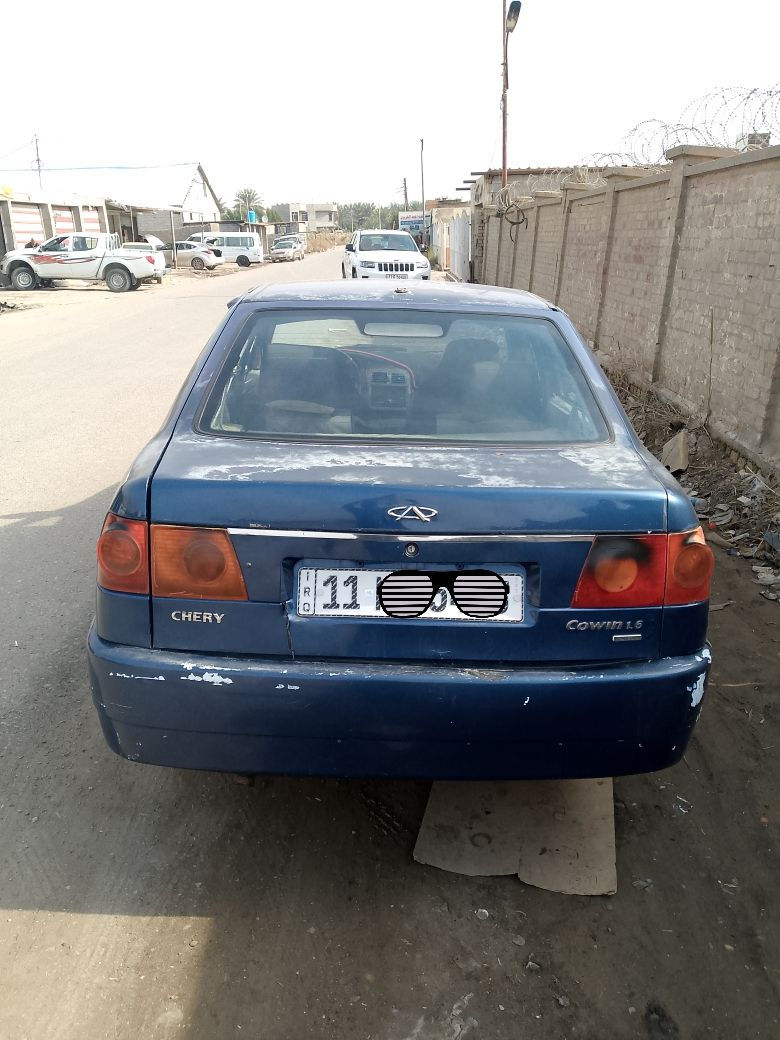 شيري موديل 2013
كير مكينه خير من الله 
كهربائيات شغال كله داخل جديد مدوشم ارضيه و كشنات 
صدر امامي خلفي 80٪
رقم  بغداد  انكليزي جديد بسمي 
٣٥ بيه مجال 
مكان السياره بغداد 
***********
